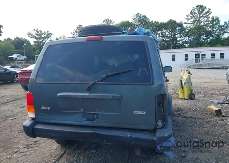 2001 Jeep Cherokee Sport из США, поврежденный, VIN 1J4FF48S31L546050
